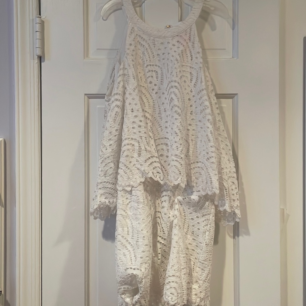 White Lily Pulitzer romper